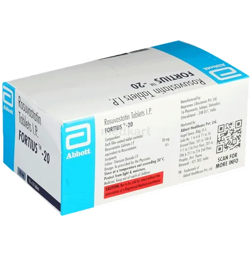 fortius 20mg tablet 10's